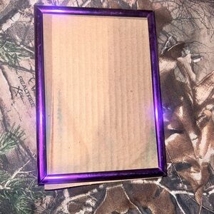 Metallic Purple Photo Frame